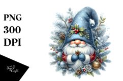 Vibrant Winter Gnome PNG Product Image 1