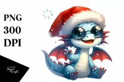 Cute Vibrant Dragon New Year PNG Product Image 1
