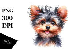 Happy Yorkipoo, Transparent PNG Product Image 1