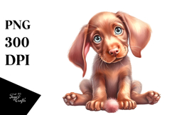 Happy Vizsla, Transparent PNG Product Image 1