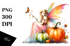 Vibrant Fairy Pumpin Drawing Product Image 1