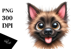 Cute Baby Malinois, Transparent PNG Product Image 1