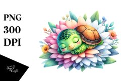 Colorfull Baby Turtle | Sublimation Product Image 1