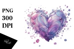 Abstract Vibrant Pastel Lavender PNG Product Image 1