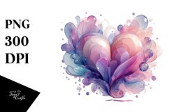 Abstract Vibrant Pastel Lavender PNG Product Image 1