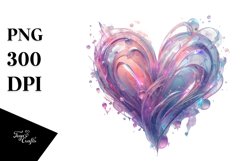 Abstract Vibrant Pastel Lavender PNG Product Image 1