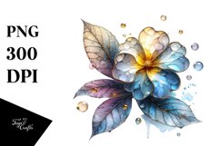 Primrose Watercolor Splash | Sublimation Clipart Product Image 3