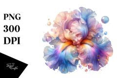 Glossy Round Iris PNG Product Image 1