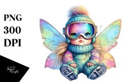 Colorful Baby Fairy in Skier&#039;s Goggles Product Image 1