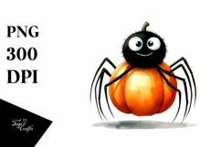 Funny Halloween Spider Creepy Arachnid | Clipart Product Image 3