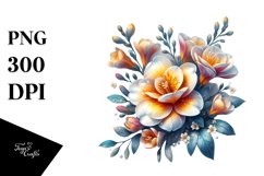 Glossy Freesia | Clipart Product Image 1