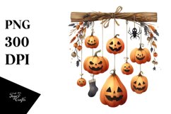 a Washed Watercolor Style Halloween PNG Product Image 3