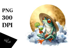 Frog in Beachwear, Transparent PNG Product Image 1