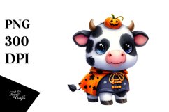 Cute Baby Cow Clipart Product Image 3