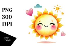 Cute Sun PNG Product Image 1