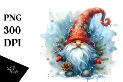 Vibrant Winter Gnome PNG Product Image 1