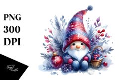 Vibrant Winter Gnome PNG Product Image 3