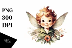Excited Gothic Fairy PNG Product Image 3