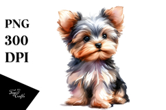 Cute Yorkshire Terrier PNG Product Image 1
