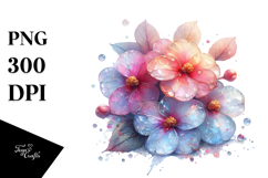 Vibrant Impatiens with Transparent PNG Product Image 1
