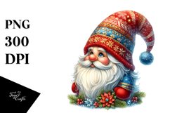 Vibrant Christmass Gnome PNG Product Image 3