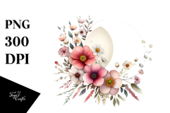 Cute Spring Flower Painting, High-Res PNG Product Image 1