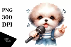 Funny Baby Bichpoo | Sublimation | Clipart Product Image 3