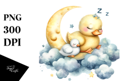 Whimsical Baby Duck PNG Product Image 1