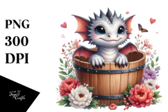 Cute Baby Dragon PNG Product Image 1