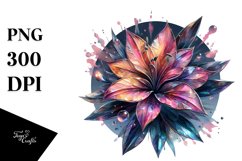 Glossy Lobelia | Sublimation | Clipart Product Image 1