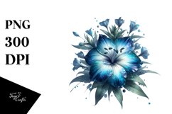 Glossy Lobelia | Sublimation | Clipart Product Image 3