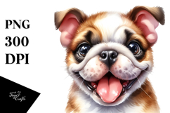 Cute Bulldog PNG Product Image 1