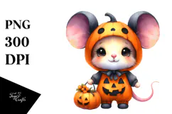 Cute Baby Cow for Halloween PNG Product Image 1