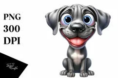 Funny Great Dane with Big Popping Eyes | Sublimation | Product Image 3