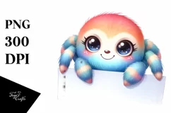 Baby Spider with Big Eyes | Sublimation | Clipart Product Image 1
