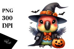 Funny Cute Parrot Sticker Product Image 1