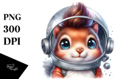 Energetic Baby Squirrel PNG Product Image 1