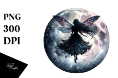 Moon Gothic Fairy PNG Product Image 1