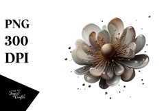Abstract y Anemone PNG Product Image 1