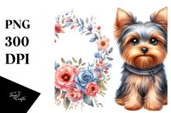 Adorable Yorkshire Terrier Clipart Product Image 3
