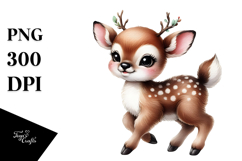 Cute Baby Deer, Transparent PNG Product Image 1