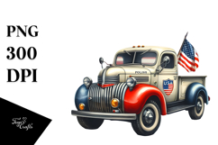 Vintage Oilish Pickup Truck, 20 oz Tumbler Product Image 1