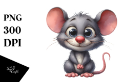 Funny Mouse Clipart Product Image 1