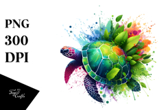 Vibrant Watercolor Bird with Paint-like Details, 20 oz Product Image 1