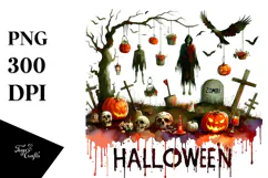 Simple Zombie Cartoon,High-Res PNG Product Image 1