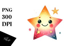 Whimsical Star PNG Product Image 1