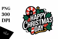 Happy Christmas Day Png Product Image 5