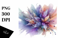Shiny Orchid Made of , PNG Product Image 3