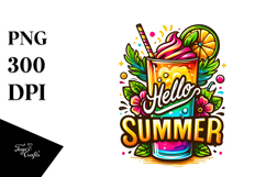 text,hello summer,png Product Image 1