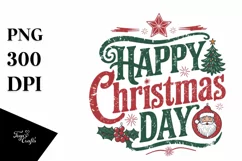 Happy Christmas Day Christmas Png Product Image 5